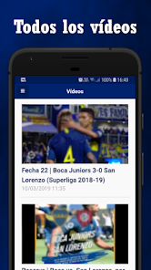 Captura de Pantalla 2 Somos Boca - Noticias del Boca android