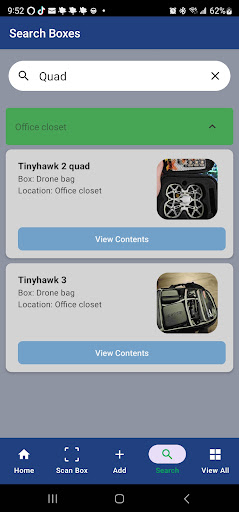 Android application ClutterBuddy screenshort