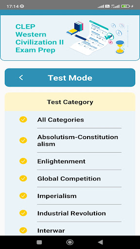 CLEP Western Civ II Exam Prep