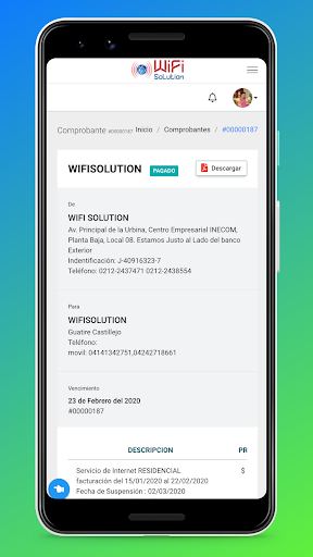 WIFI_SOLUTION Screen 3