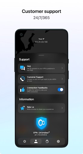Screenshot of KeepSolid VPN Unlimited