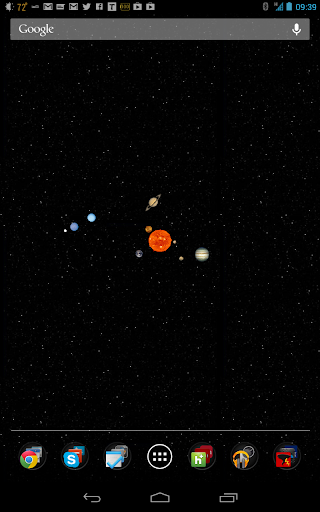 AstroTwister.com LiveWallpaper Screen 2