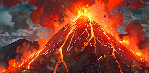 Volcano Wallpaper 4K