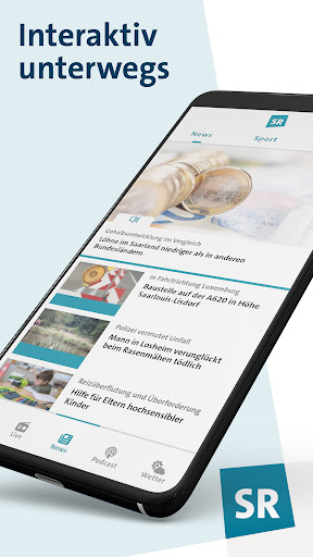 Android application SR info screenshort