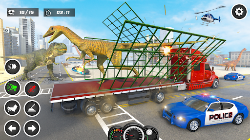 GT Dino Transporter Truck Game Screen 3