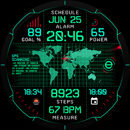 Icon image INTEL HUD animated watch face