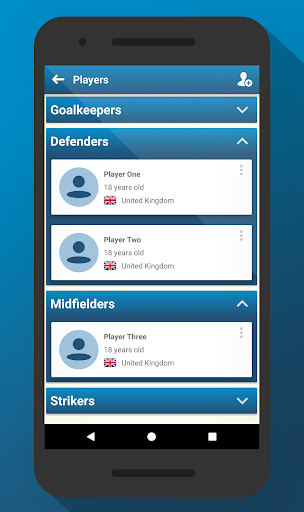 Football Coach App Screen 3