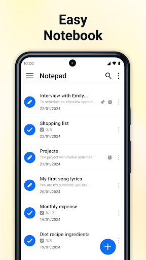 Notepad - Notes and Notebook screenshot 1