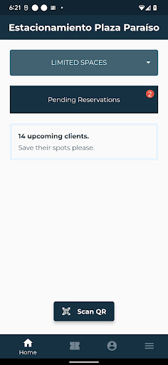 Android application Whitelot Owner screenshort