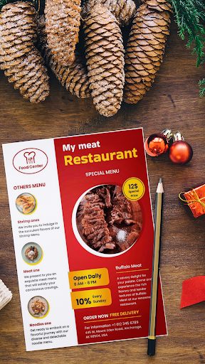 Flyers, Poster Maker, Design Screen 2