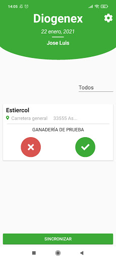 Área de conductores DIOGENEX Screen 3