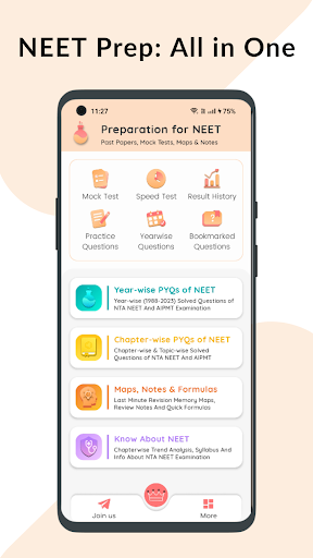 Chemistry: 37 Year NEET Papers Screen 2