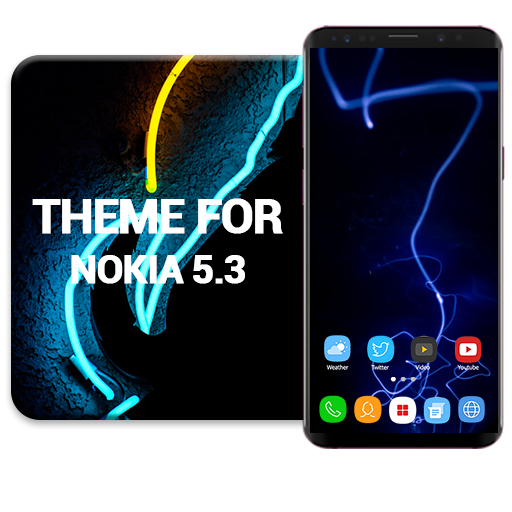 Launcher theme for Nokia 5.3 wallpaper