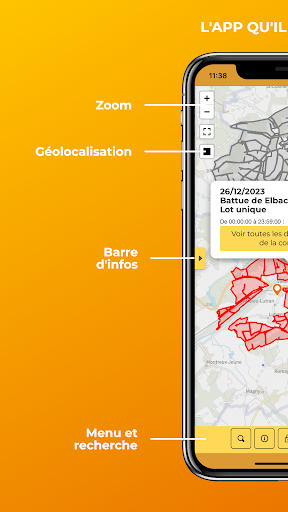 Battues chasse Alsace Moselle Screen 3
