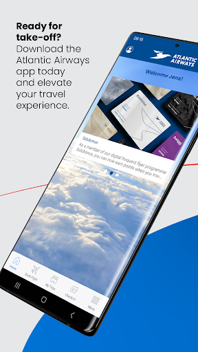 Android application Atlantic Airways screenshort