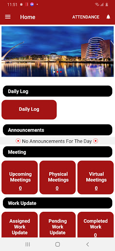 Android application digiCMS screenshort