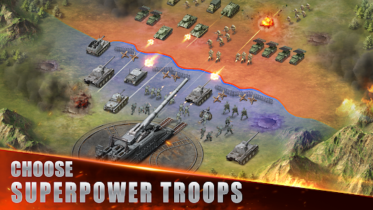 World War 2 Strategy Battle v231 Mod Apk (Unlimited Money) Free For Android 2