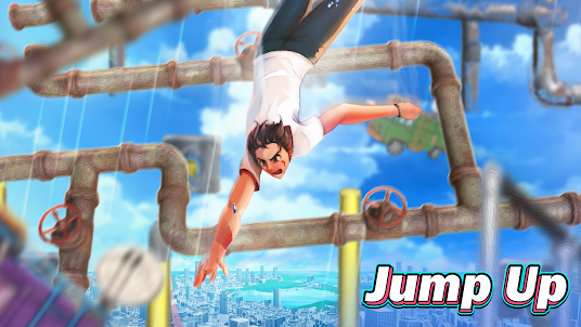 Jump Only Up 3D Parkour In Sky