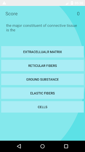 Histology Quiz Screen 3
