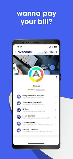 wanna - Pay,Rewards&more Screen 3