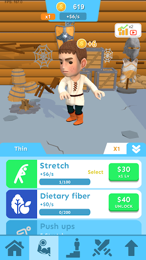 Android application Heroic Growth screenshort