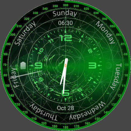 ERS 12 - SONAR WATCH FACE Screen 3