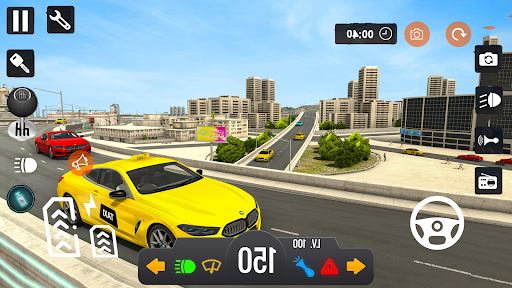 Modern Taxi Simulator Game Screen 3