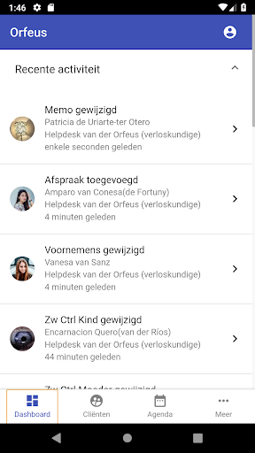 Android application Orfeus 4 screenshort