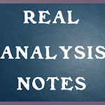 Cover Image of Скачать Real analysis 1 notes  APK
