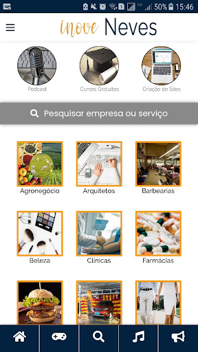Android application Inove Neves screenshort