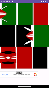 Kenya Flag Puzzle