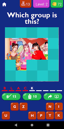 Game screenshot Guess The Kpop Group Game apk download