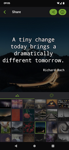 Quotes - Customize & Share Screen 2
