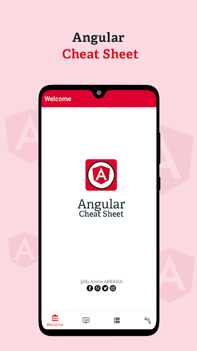 Android application Angular Cheat Sheet screenshort
