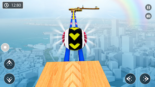 Sky Going Rolling Balls Game Screen 2