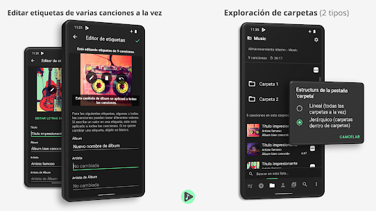 Musicolet Premium APK + Mod 2024 (Última versión) para Android 5