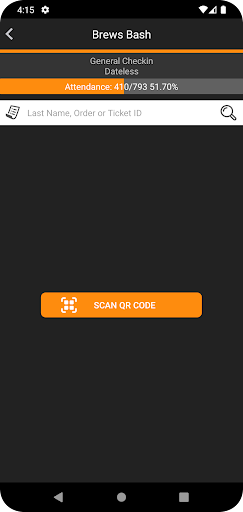 BeerFests.com® Check-In Screen 2