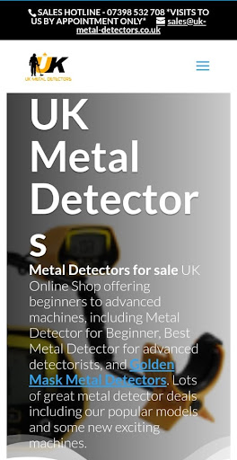 Android application UK Metal Detector screenshort
