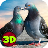 Flying Bird Pigeon Simulator icon