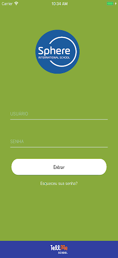 Android application Hello Sphere screenshort