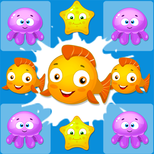 Happy Fish Ocean Match 3 Mania  Icon