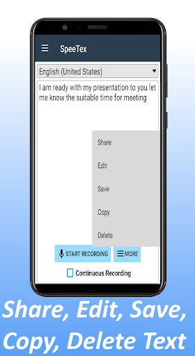 Voice Text, Speech to Text Screen 3