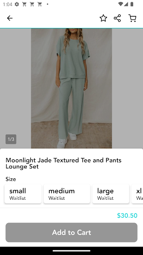L&C Apparel and Accessories Screen 2