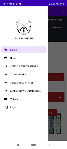 Android application Jende Industries screenshort
