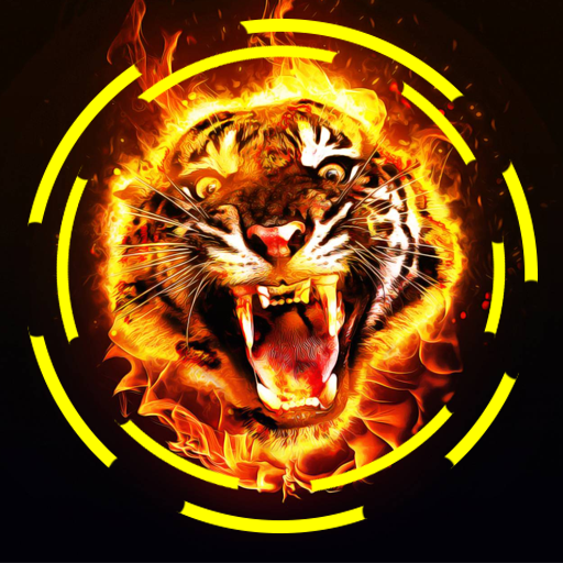 Fire Wallpaper HD - Lone Tiger Download on Windows