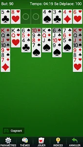 FreeCell Solitaire - cartes