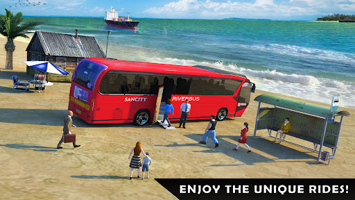 Android application River Bus Game: City Coach screenshort