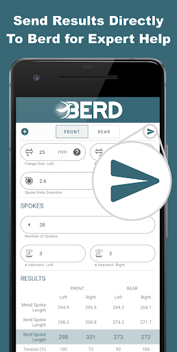 Berd Spoke Calculator Screen 3
