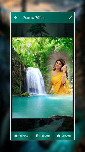 Waterfall Photo Frame Screen 2