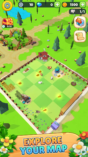 Android application Animal Math - Zoo Decoration screenshort